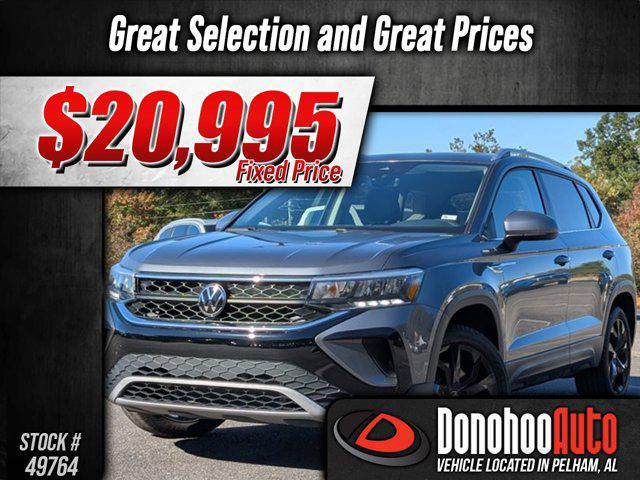 used 2024 Volkswagen Taos car, priced at $20,995
