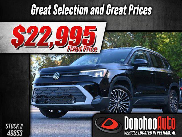used 2025 Volkswagen Taos car, priced at $22,995