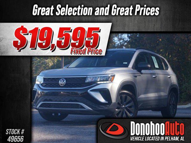 used 2024 Volkswagen Taos car, priced at $19,595