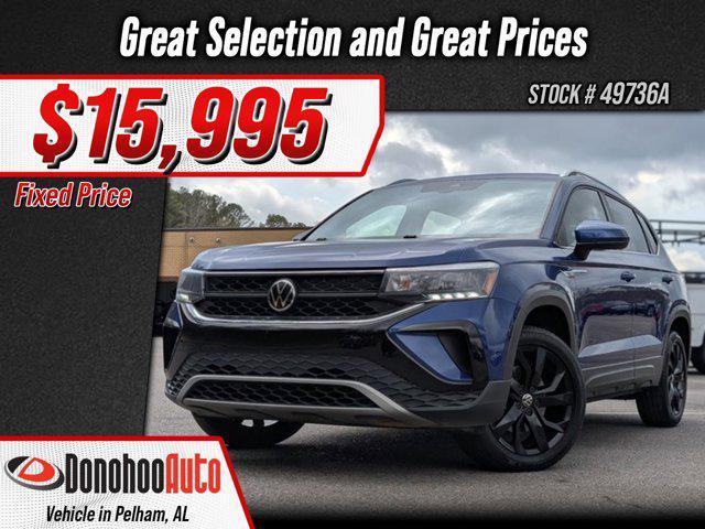 used 2022 Volkswagen Taos car, priced at $15,995