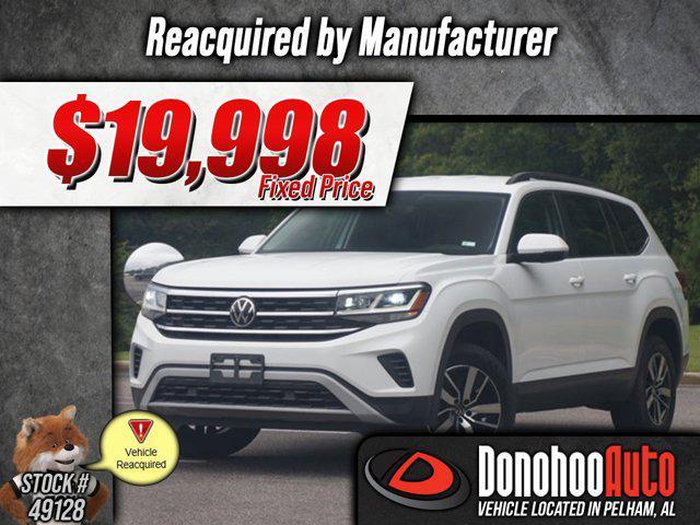 used 2022 Volkswagen Atlas car, priced at $19,998