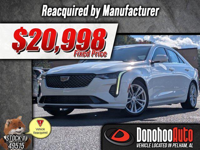 used 2023 Cadillac CT4 car, priced at $20,998