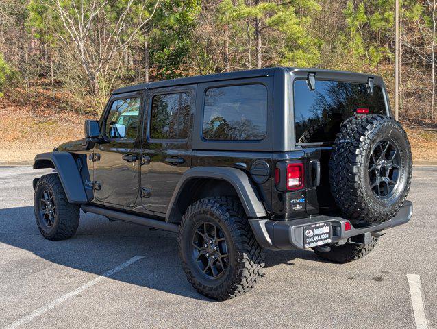 used 2025 Jeep Wrangler 4xe car, priced at $32,995