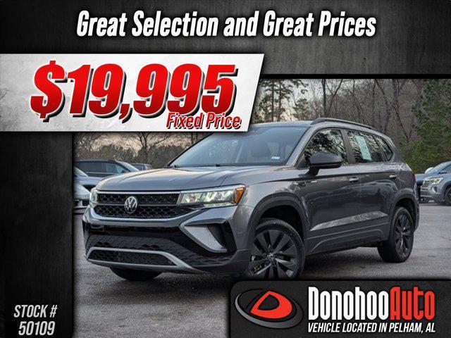 used 2024 Volkswagen Taos car, priced at $19,995