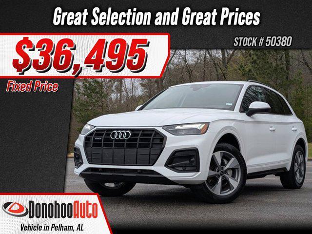 used 2025 Audi Q5 car, priced at $36,495