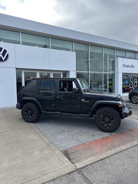 used 2017 Jeep Wrangler Unlimited car, priced at $19,401