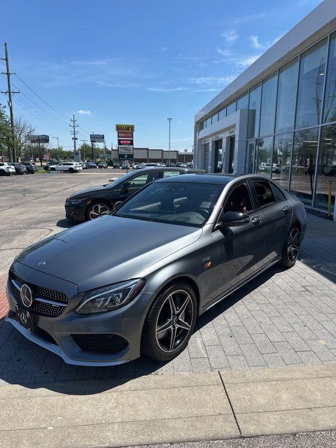 used 2018 Mercedes-Benz AMG C 43 car, priced at $26,924