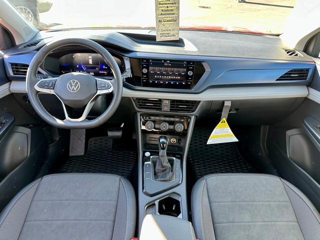 new 2024 Volkswagen Taos car, priced at $27,500