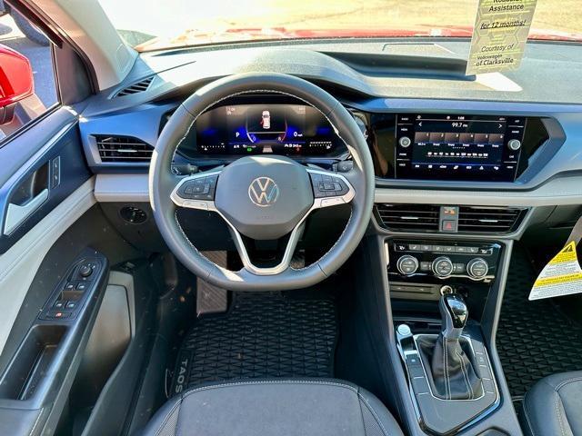 new 2024 Volkswagen Taos car, priced at $27,500