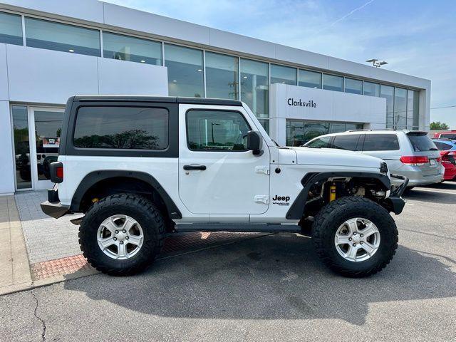 used 2021 Jeep Wrangler car, priced at $25,232