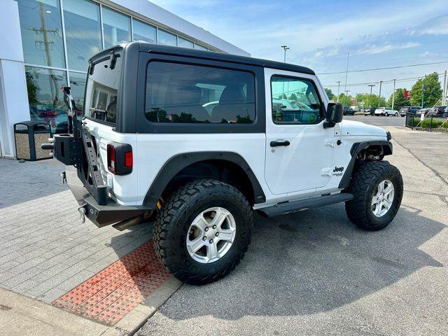 used 2021 Jeep Wrangler car, priced at $25,232