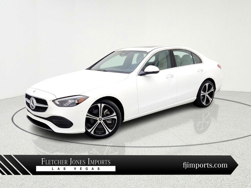 new 2025 Mercedes-Benz C-Class car, priced at $50,435