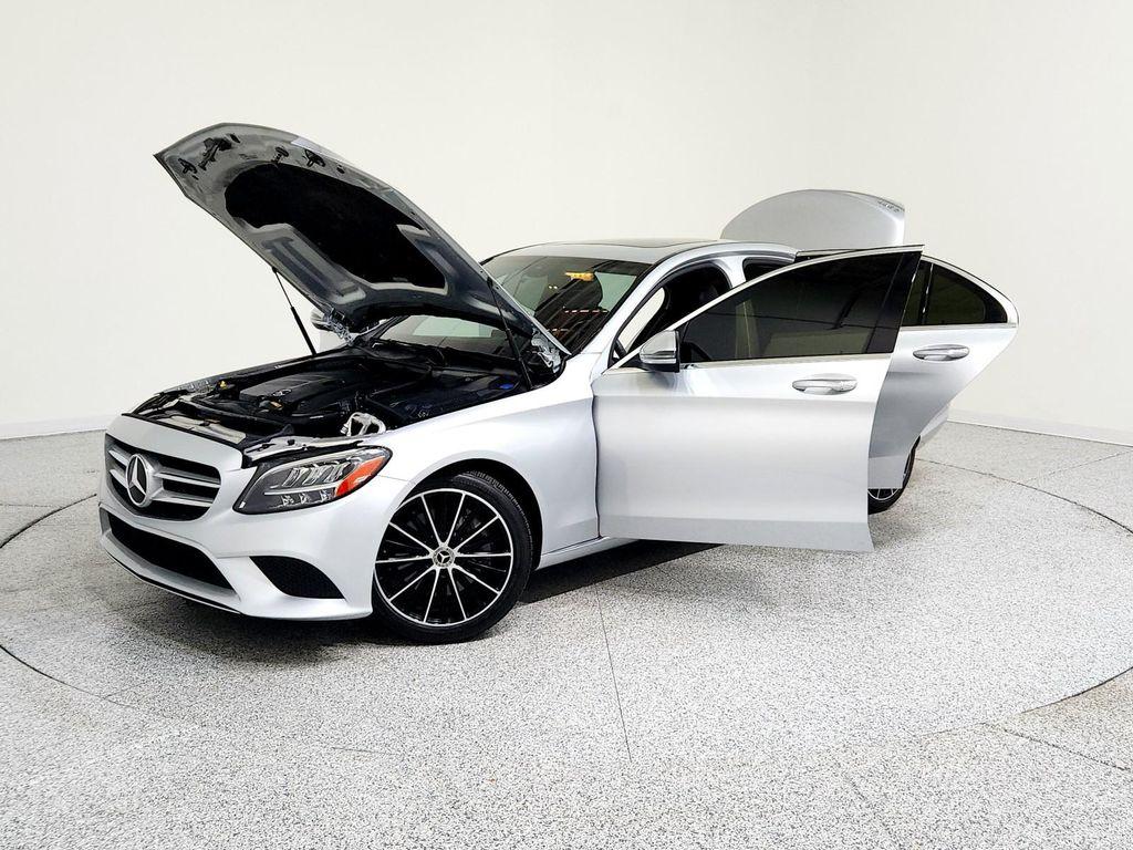 used 2021 Mercedes-Benz C-Class car, priced at $24,994