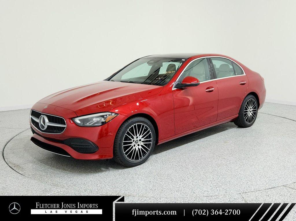 new 2025 Mercedes-Benz C-Class car, priced at $55,245