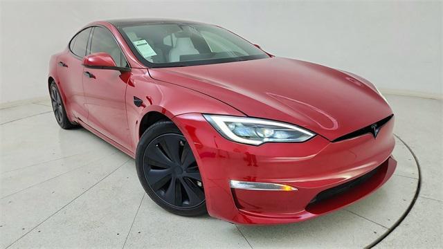 used 2022 Tesla Model S car, priced at $56,850