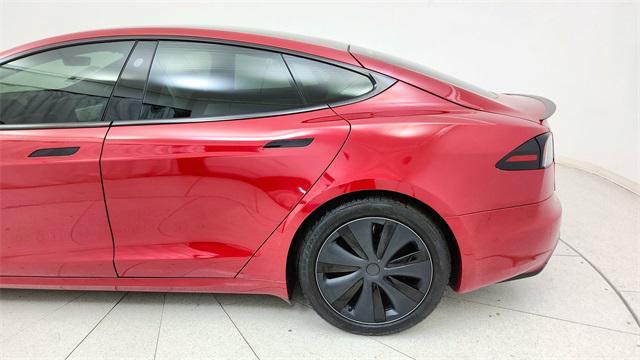 used 2022 Tesla Model S car, priced at $56,850