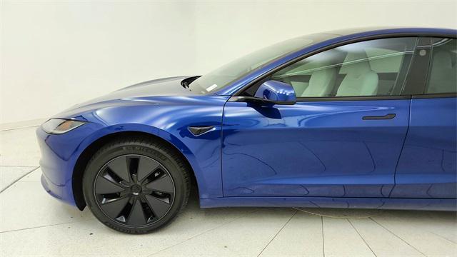 used 2025 Tesla Model 3 car, priced at $35,950