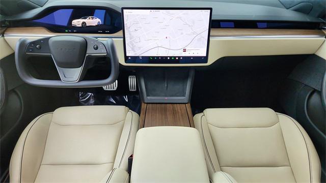 used 2021 Tesla Model S car, priced at $50,477