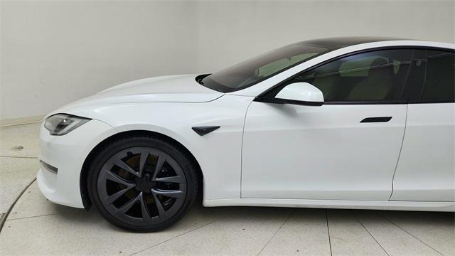used 2021 Tesla Model S car, priced at $50,477