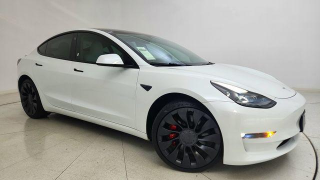 used 2023 Tesla Model 3 car, priced at $34,450