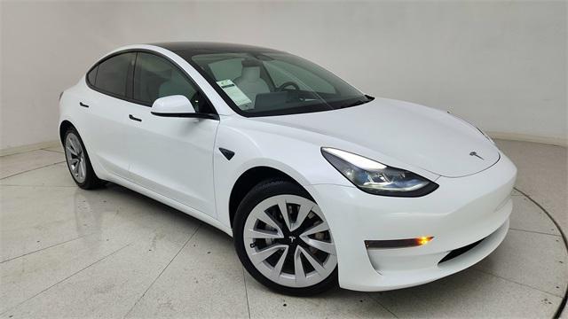 used 2023 Tesla Model 3 car, priced at $27,450