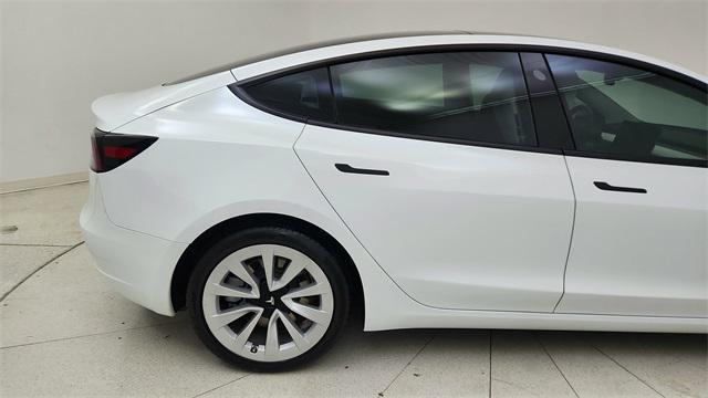 used 2023 Tesla Model 3 car, priced at $27,450