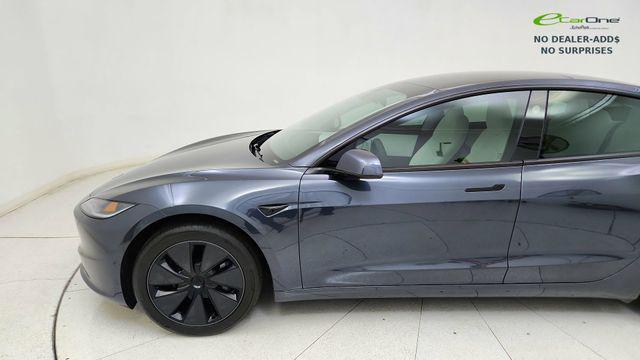 used 2025 Tesla Model 3 car, priced at $38,450