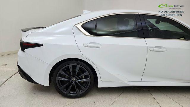 used 2023 Lexus IS 350 car, priced at $45,175