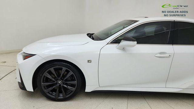 used 2023 Lexus IS 350 car, priced at $45,175