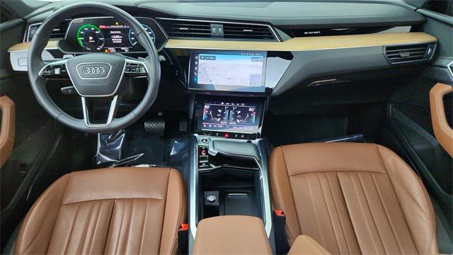 used 2024 Audi Q8 e-tron car, priced at $42,950