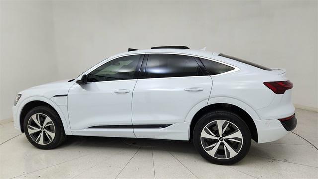 used 2024 Audi Q8 e-tron car, priced at $42,950