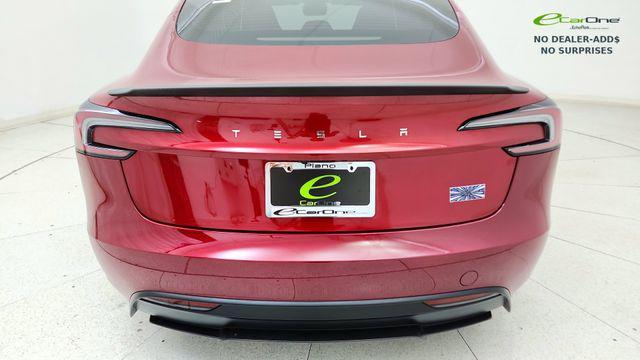 used 2024 Tesla Model 3 car, priced at $47,175