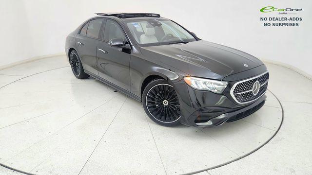 used 2024 Mercedes-Benz E-Class car, priced at $58,175