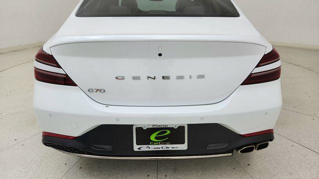 used 2023 Genesis G70 car, priced at $33,450