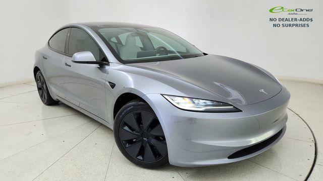 used 2025 Tesla Model 3 car, priced at $38,675