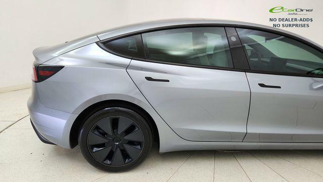 used 2025 Tesla Model 3 car, priced at $38,675