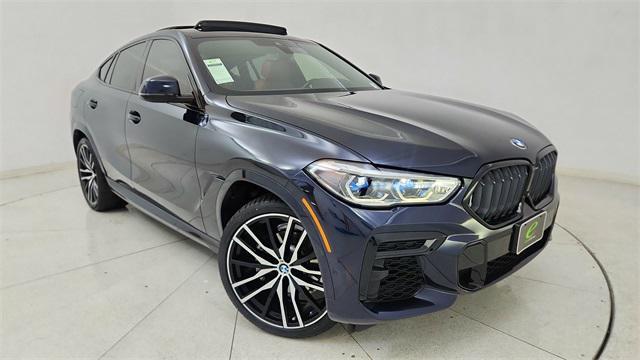 used 2022 BMW X6 car, priced at $53,950