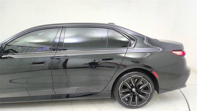 used 2024 BMW 740 car, priced at $71,750