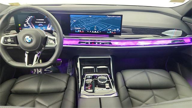 used 2024 BMW 740 car, priced at $71,750