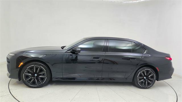 used 2024 BMW 740 car, priced at $71,750
