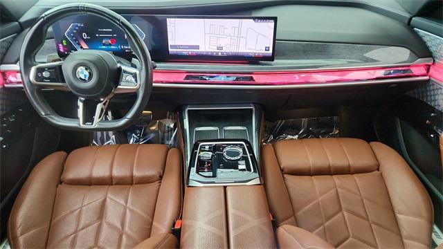 used 2023 BMW 740 car, priced at $62,750