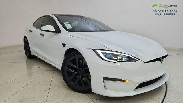 used 2022 Tesla Model S car, priced at $49,850