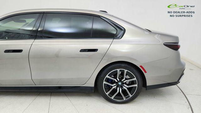 used 2024 BMW i7 car, priced at $87,750