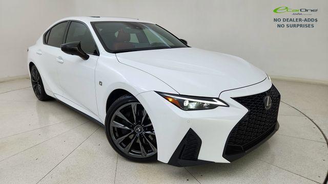 used 2025 Lexus IS 350 car, priced at $49,875