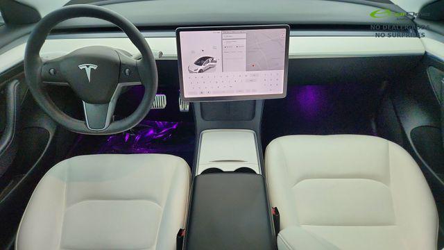 used 2022 Tesla Model 3 car, priced at $29,675