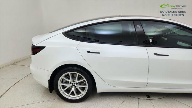 used 2022 Tesla Model 3 car, priced at $29,675