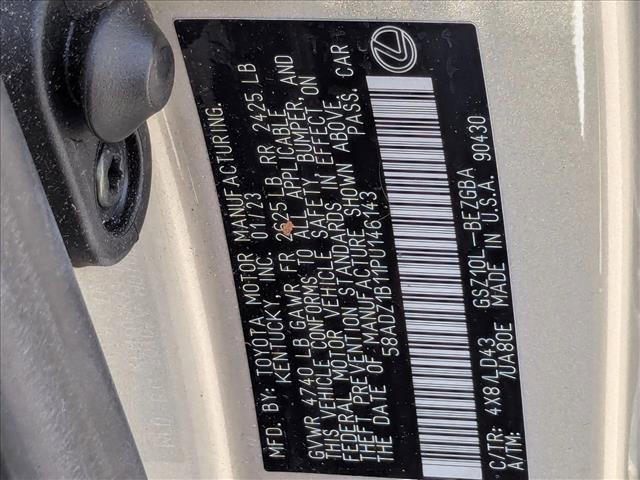 used 2023 Lexus ES 350 car, priced at $36,995