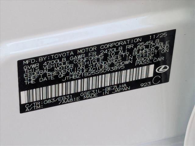 new 2025 Lexus IS 350 car, priced at $47,058