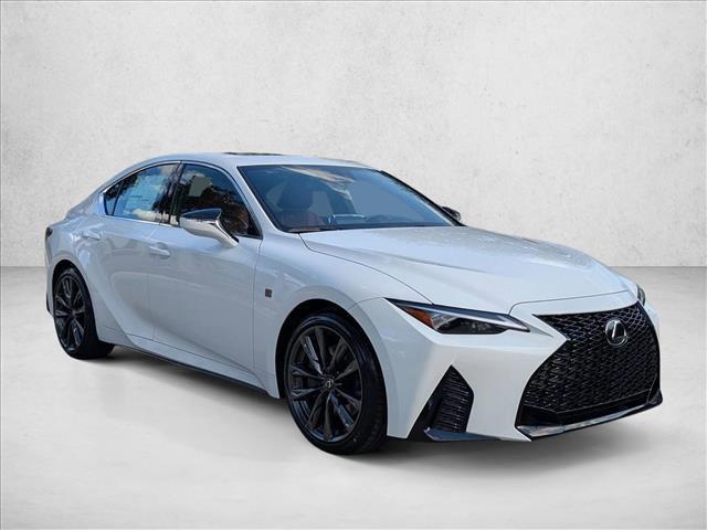 new 2025 Lexus IS 350 car, priced at $47,058