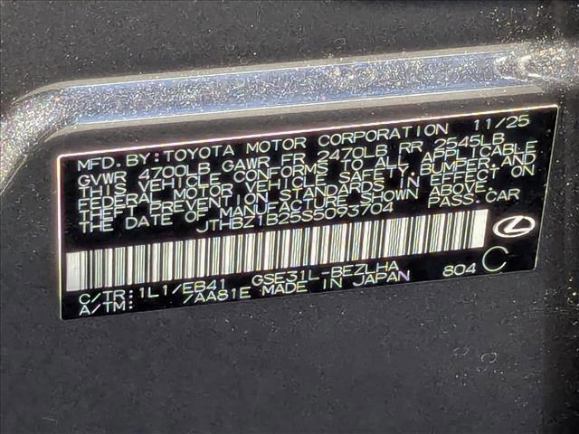 new 2025 Lexus IS 350 car, priced at $47,058